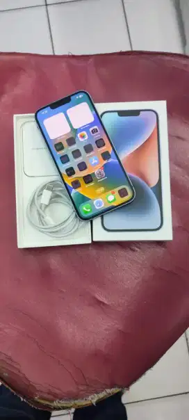 Iphone 14 128gb bh84% mulus fullsheet ibox