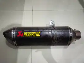 knalpot akrapovic original inlet 60mm z800 z900 ZX10R R1 RSV4 MT10 dll