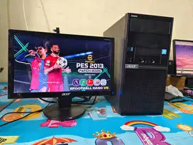 sepaket PC acer intel gen 6 3.3ghz Ram 8gb ddr4 SSD monitor LED spiker