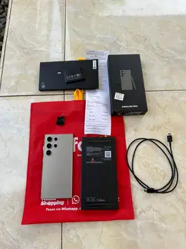 samsung s24 ultra sein 12/256gb grey titanium nota ada