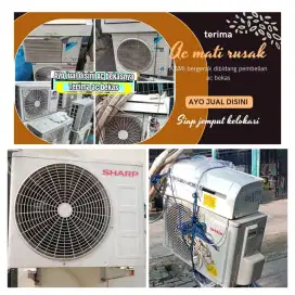 Terima ac bekas rusak