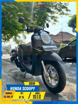 HONDA SCOOPY 2018 MURAH CIAMIK MASZEEHH HIKMAH MOTOR KEPUH MALANG