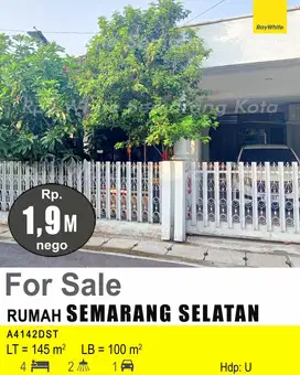 DIJUAL RUMAH DI SEMARANG SELATAN A4142