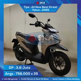 KM BARU 500 Honda All New Beat Street Tahun 2025