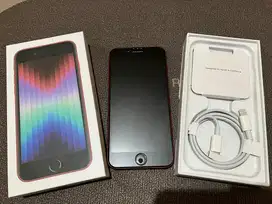 Iphone SE 2022 128gb Red Ex Ibox / Iphone SE 3 Merah 128gb Ex Ibox