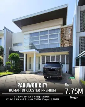 Dijual Rumah Modern Minimalis Cluster Plam beach