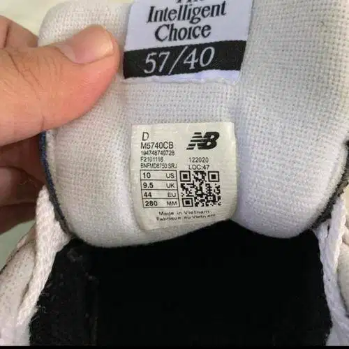 New Balance 57/40 original black size 44