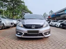 HONDA BRIO E 1.2 AT MATIC 2017 SILVER, KM ANTIK 30RB