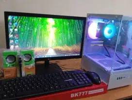 Paket CPU Baru + Monitor 20” | Core i7 | Siap Pakai, Harga Hemat!