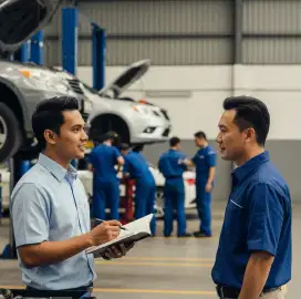 Sales Oli Motor dan Mobil