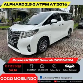 [Km55rb] Toyota Alphard G ATPM AT 2016 ANTIK ISTIMEWA Bisa Kredit