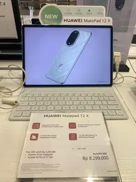 Huawei matepad 12x redyy all color cicilan 0% pakai home credit