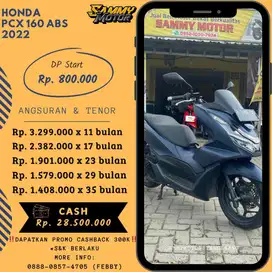 PCX 160 ABS 2022 PROMO CASHBACK 2022