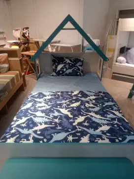 PRUDIE BED SET BLUE BED SET