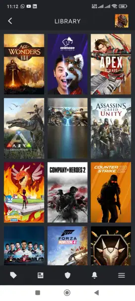 Akun Steam GTA V dan lainnya 1 akun.