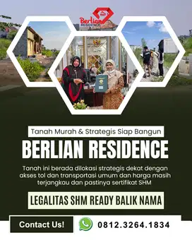 Tanah gedangan SHM on hand siap bangun cepat