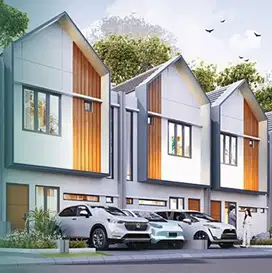 Jual Rumah Modern Mansion Garden Type Aster Lebar 6 Di Jakarta Timur