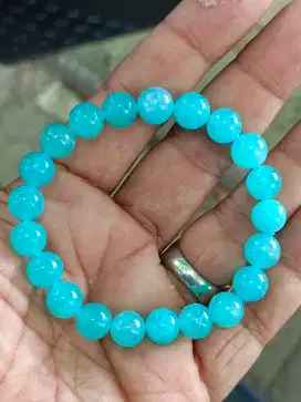 Gelang batu amazonite HQ