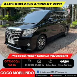 [Km59rb]  Toyota Alphard G ATPM 2017 ISTIMEWA Bisa Kredit