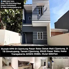 Rumah KPR BSI Siap Huni Dekat Mall Cijantung Jl Tb Simatupang Terminal