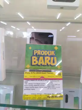Kredit tanpa cc iPhone 16 Pro | 256gb