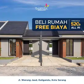 Rumah 120m² Siap Huni Tanpa Biaya Tambahan, DP 0, dekat Tol Serang