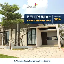 Rumah Siap Huni Free DP & PPN Dalam Private Cluster Kota Serang, Cicil