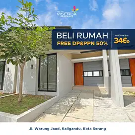 Beli Rumah Luas 102m² di pusat kota Serang Tanpa DP Cuma 379 Juta