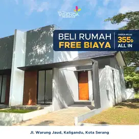 Dijual Rumah Siap Huni Cluster Visenda Serang, Tanpa Biaya Tambahan