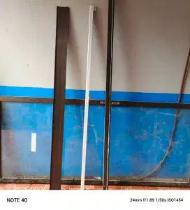 Dijual pintu kaca sliding geser lengkap satu set masih bagus
