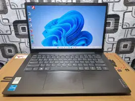 Laptop Lenovo V14 Core i3 gen 11 ram 8gb ssd 512gb slim bazelless