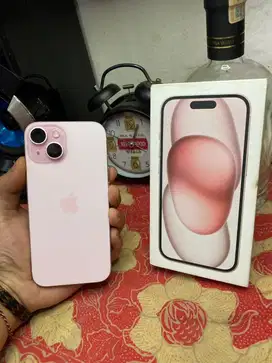 IPHONE 15 128GB PINK IBOX GARANSI ON
