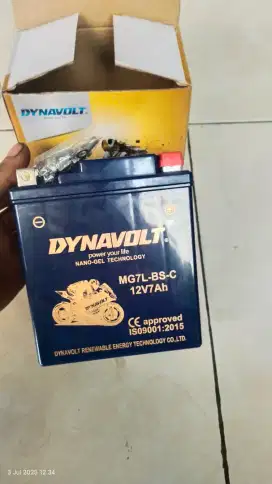 accu aki motor tipe mg7l