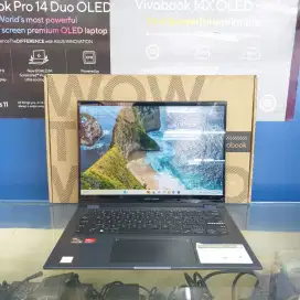 Asus VivoBook Flip TN3402Q Ryzen 5-5600H Ram-8GB SSD-512GB 14inc Touch