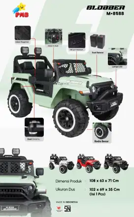 MOBIL AKI GLOBBER M8588