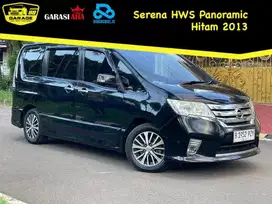 Nissan Serena HWS Panoramic Hitam 2013. MPV Slidingdoor Nyaman