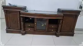 Tempat tidur ikea dengan 2 matras nya dan 2 sprei abu nya