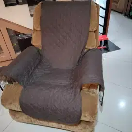 Rocking chair melandas good condition bahan lembut cover informa