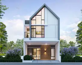Hunian modern 2 lantai- Cikeas, jl swadaya dsb 38