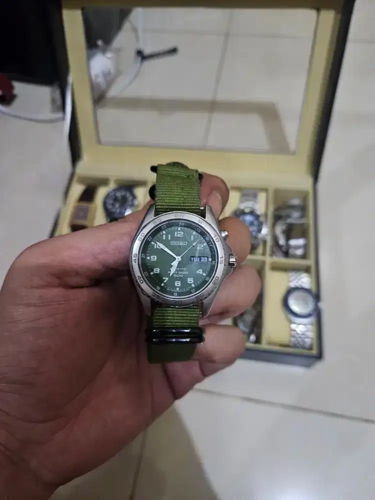 Seiko kinetic military