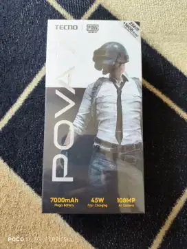 TECNO POVA 7 8/256 GB NEW Garansi resmi