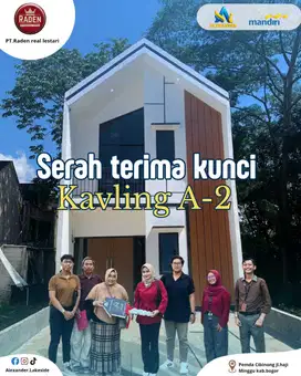 Rumah cantik istimewa view nuansa danau lakeside