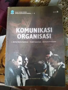 Buku materi ilmu komunikasi UT
