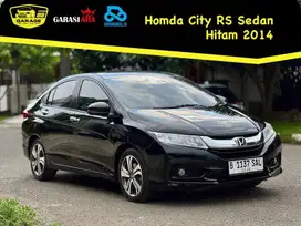 Honda City Rs Sedan cvt Hitam 2014. Sedan Lincah Irit Nyaman