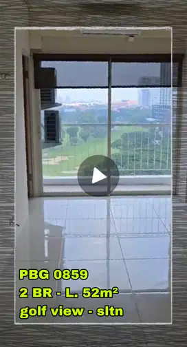 PBG Puncak Bukit Golf 0859 type 2BR golf view semi perabot