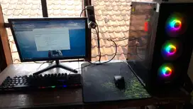 komputer intel gaming fullset lok. baleendah no minus
