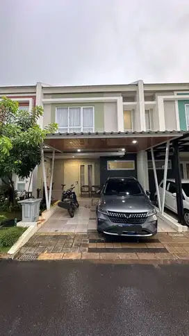 DIJUAL RUMAH SIAP HUNI DAN FULL FURNISHED DI CLUSTER AGNESI