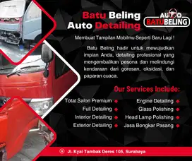 Jasa Servis Auto Detailing, Poles Kaca,