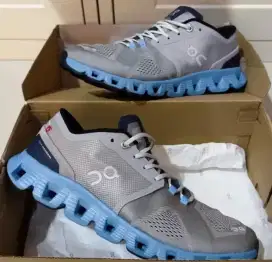 Sepatu Cloud X2 Alloy Grey Niagara Blue Sneakers Authentic