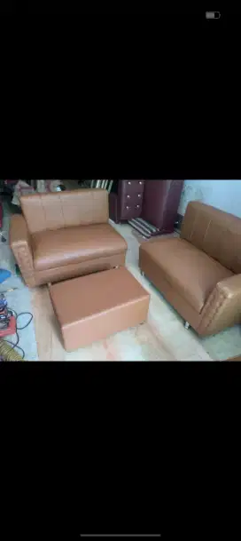 Sofa dan meja baru bukan bekas 1 5jt jt sama ongkir promo